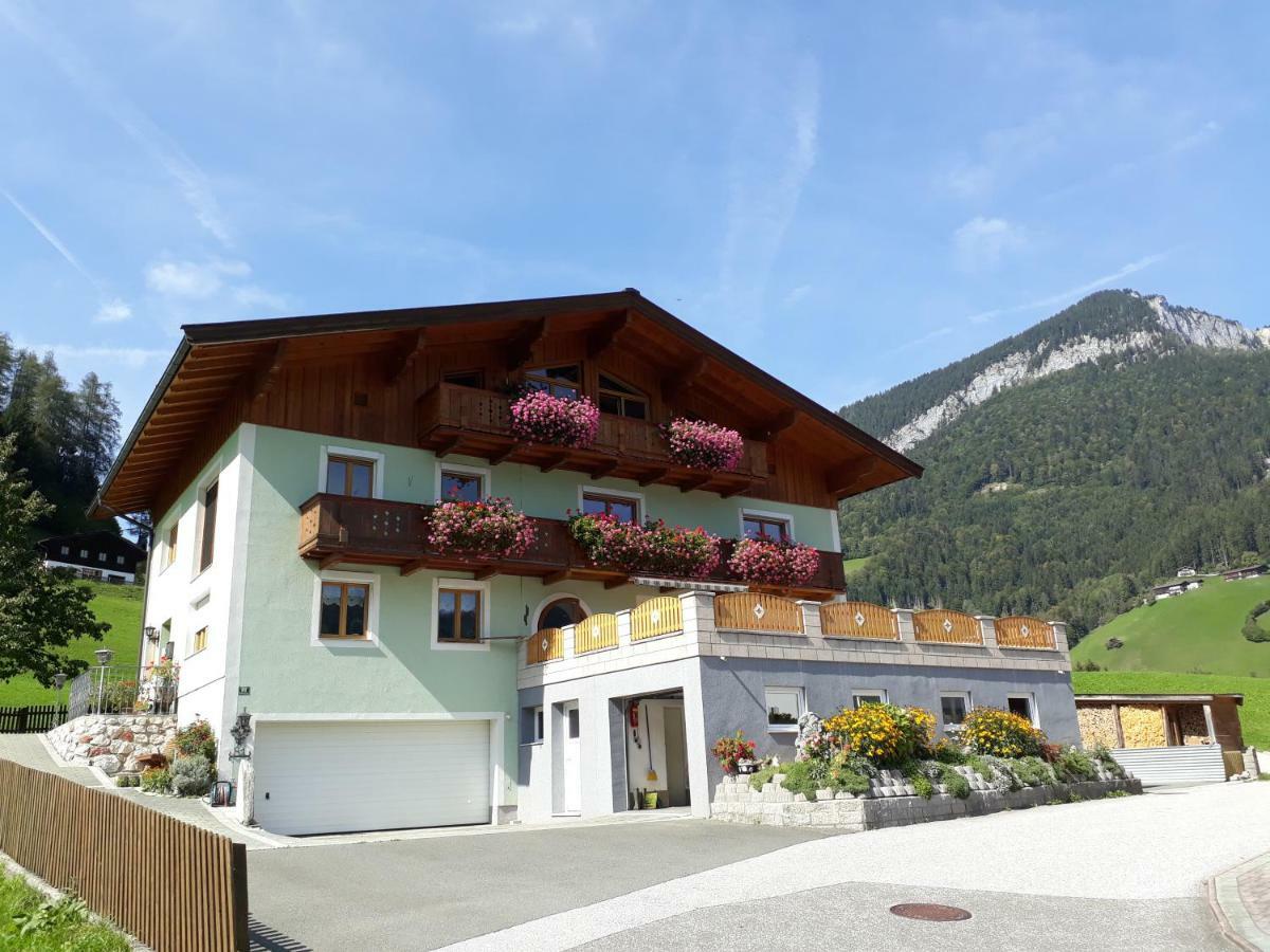 Ferienwohnung Haus Bergheim Unken Exterior foto
