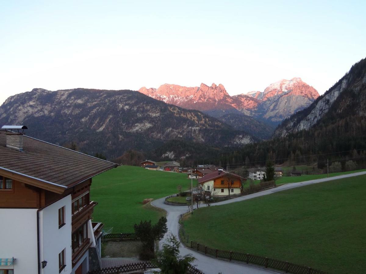 Ferienwohnung Haus Bergheim Unken Exterior foto